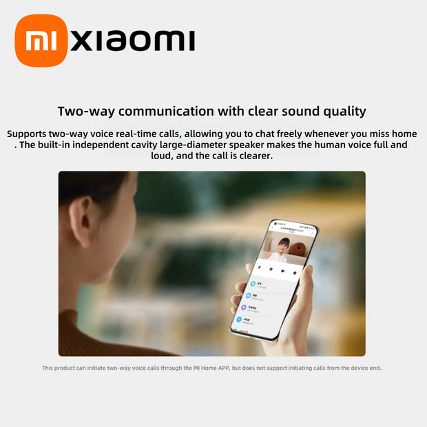 Xiaomi Smart Camera 3 Pro PTZ Version 360° Ultramicroscopic Full Color AI Human Pet Baby Cry DetectionHDR 2.4/5GHz Mesh Gateway