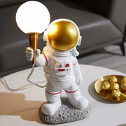 Personality Simple Creative Astronaut Lamp Boy Birthday Gift Bedroom Bedside Decoration Moon Lamp