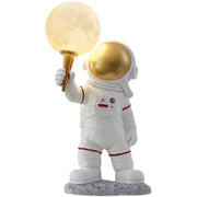 Personality Simple Creative Astronaut Lamp Boy Birthday Gift Bedroom Bedside Decoration Moon Lamp