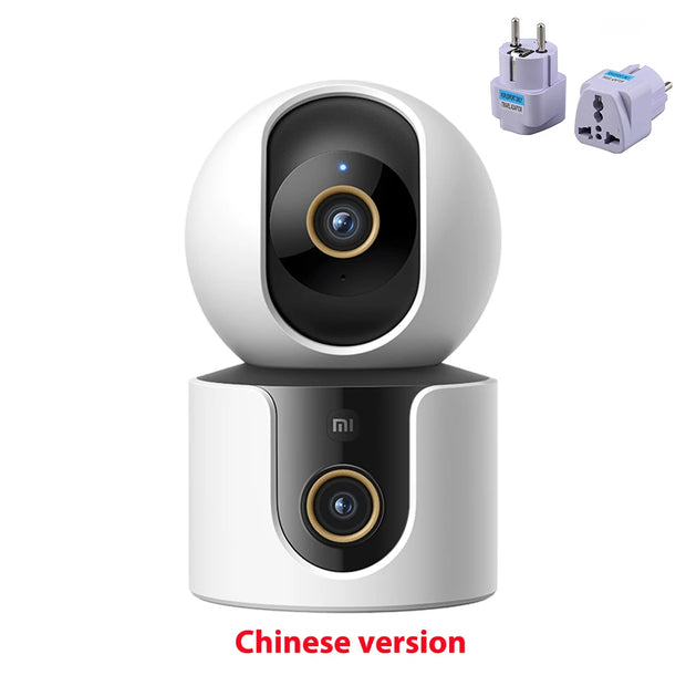 Xiaomi C500 Smart Camera Dual Lens PTZ 360° Pets&Facial Detection 4 Million pixels Full Color Night Vision WiFi 6 For MiHome app