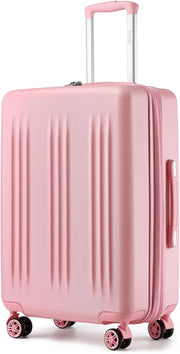 KONO Hard Case Expandable 4 Roll TSA Lock Lightweight hand luggage 55cm Medium 65cm Large 75cm Trolley