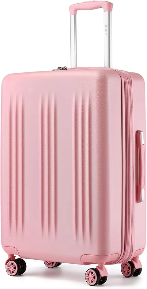 KONO Hard Case Expandable 4 Roll TSA Lock Lightweight hand luggage 55cm Medium 65cm Large 75cm Trolley