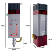 LASER TREE 20w 40W 80W Laser Module 450nm Laser Head Blue Laser for Cnc Laser Engraving Cutting Machine WoodWorking DIY Tools
