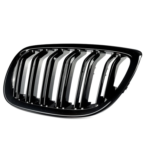 Gloss Black For BMW 5 Series F10 F11 F18 M5 Front Bumper Grills Double 2010-2016 Wide Kidney Grille 520d 530d 540i 528i 535i CAR