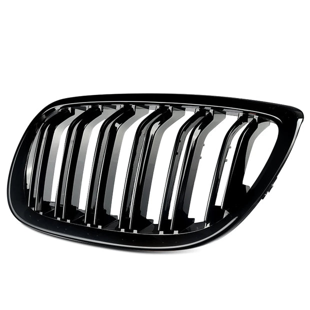 Gloss Black For BMW 5 Series F10 F11 F18 M5 Front Bumper Grills Double 2010-2016 Wide Kidney Grille 520d 530d 540i 528i 535i CAR