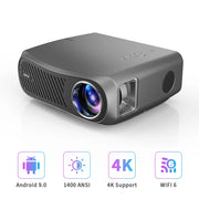 Projector 4k wifi Android 5G Full HD 1080P for home movie 15000 Lumen Video Projectors for Home Theater Cinema Beamer 1400 ANSI
