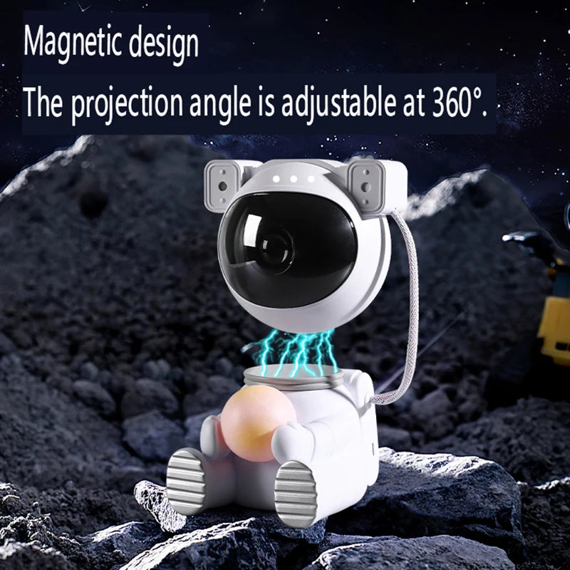 Galaxy Star Astronaut Projector LED Night Light Starry Sky Porjectors Lamp Decoration Bedroom Room Decorative For Children Gifts