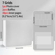 Large Photo Binder Photocard Holder 5/7/9/13/15 Grid Photo Cover Inner Pages Sleeve Photocard Binder Card Collect Book 포토카드 바인더