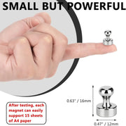 Metal Strong Magnetic Pushpins Neodymium Magnets Whiteboard Fridge Thumbtack Durable Power Magnet Push Pins for Office School