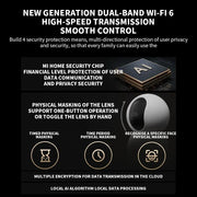 New Xiaomi Smart Camera C700 8MP 4K Ultra HD Low Light Full-color Baby Cry Detection Two-Way Voice Call Surveillance Camera