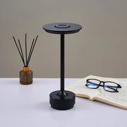 Rechargeable Table Lamp LED Touch Sensor  Desktop Night Light Wireless Reading Lamp for Restaurant Hotel Bar Bedroom Decor Light