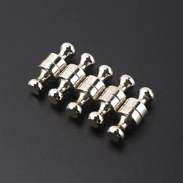 Metal Strong Magnetic Pushpins Neodymium Magnets Whiteboard Fridge Thumbtack Durable Power Magnet Push Pins for Office School
