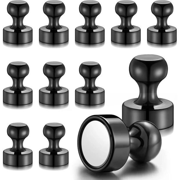 Metal Strong Magnetic Pushpins Neodymium Magnets Whiteboard Fridge Thumbtack Durable Power Magnet Push Pins for Office School