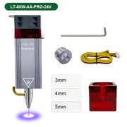 LASER TREE 20w 40W 80W Laser Module 450nm Laser Head Blue Laser for Cnc Laser Engraving Cutting Machine WoodWorking DIY Tools