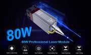 LASER TREE 20w 40W 80W Laser Module 450nm Laser Head Blue Laser for Cnc Laser Engraving Cutting Machine WoodWorking DIY Tools