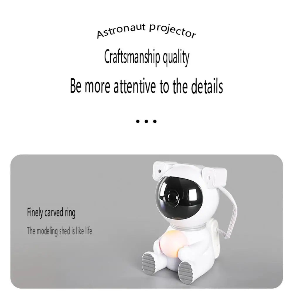 Galaxy Star Astronaut Projector LED Night Light Starry Sky Porjectors Lamp Decoration Bedroom Room Decorative For Children Gifts