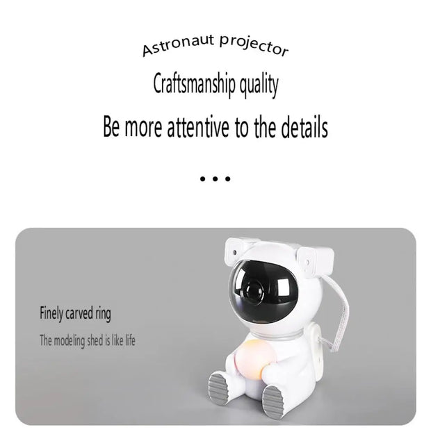 Galaxy Star Astronaut Projector LED Night Light Starry Sky Porjectors Lamp Decoration Bedroom Room Decorative For Children Gifts