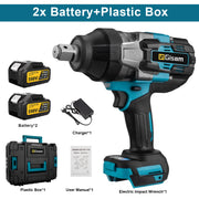 Gisam 3100N.M High Torque Brushless Electric Impact Wrench 3/4 inch Cordless Electric Wrench Tools For Makita 18V Battery Pin