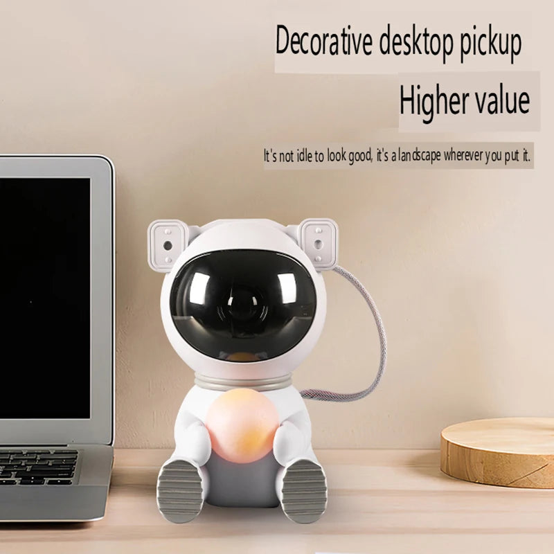 Galaxy Star Astronaut Projector LED Night Light Starry Sky Porjectors Lamp Decoration Bedroom Room Decorative For Children Gifts