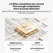 Xiaomi C500 Smart Camera Dual Lens PTZ 360° Pets&Facial Detection 4 Million pixels Full Color Night Vision WiFi 6 For MiHome app