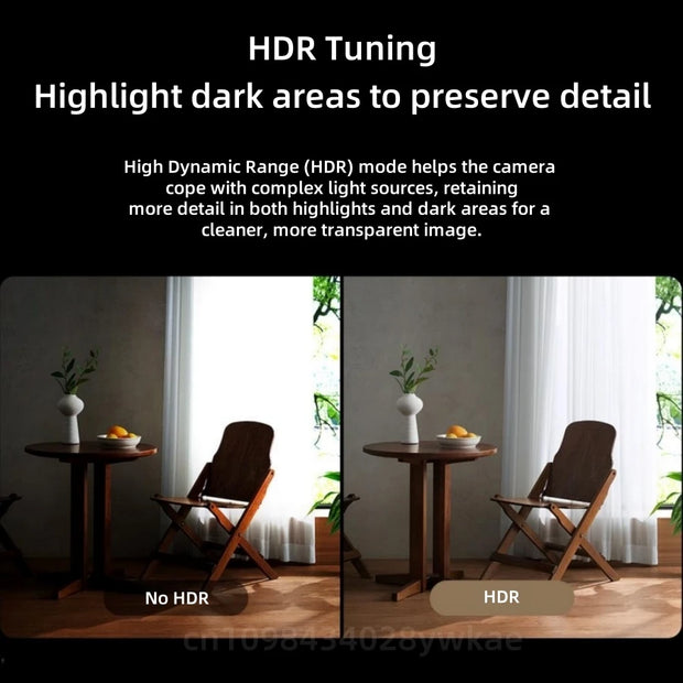 XIAOMI Smart Camera 4 8MP 4K UHD Indoor Monitoring Remote 360-degree No-dead-angle Night Vision Network Home Camera
