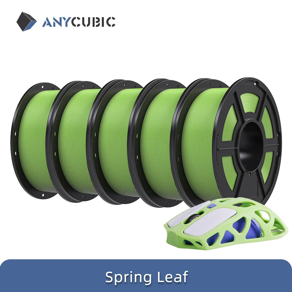 ANYCUBIC 3D Printer Filament PLA Multicolour 1.75mm RFID Eco-friendly Plastic Rubber Material For FDM 3D Printer K3 Combo S1C