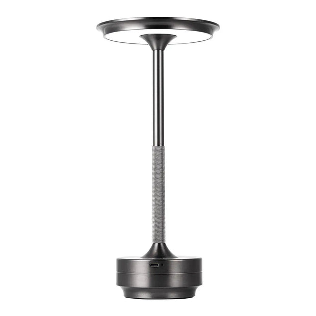 3 Color Table Lamp Black Led Rechargeable Usbc Silver Usb Gold Night Touch Dimmable Touch Control Eye Protected Bedside Aluminum