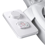 Samodra Toilet Bidet Shower Ultra-thin Bidet Toilet Seat Attachment Non-electric Bidet sprayer Dual Nozzles Frontal & Rear Wash